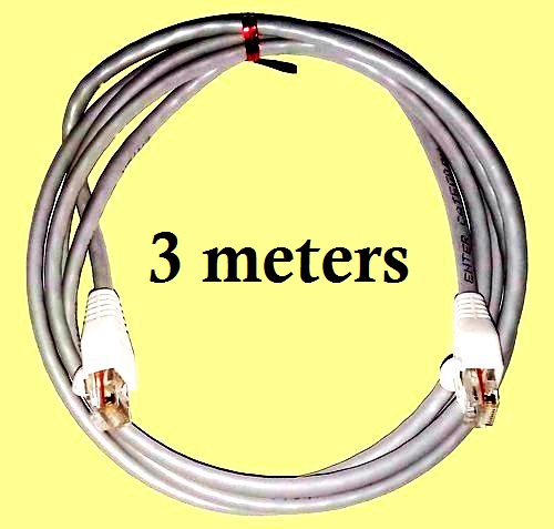 RJ45 CAT5E LAN network cable (Straight) - 3 Meters